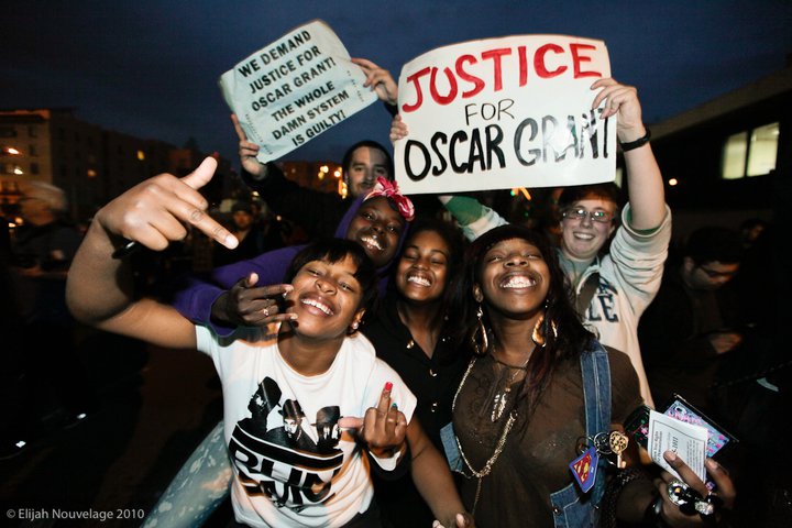 Justice for Oscar Grant Protest