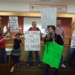 Sit-In at Oakland School Board Demands Immediate Vote to Keep Schools Open