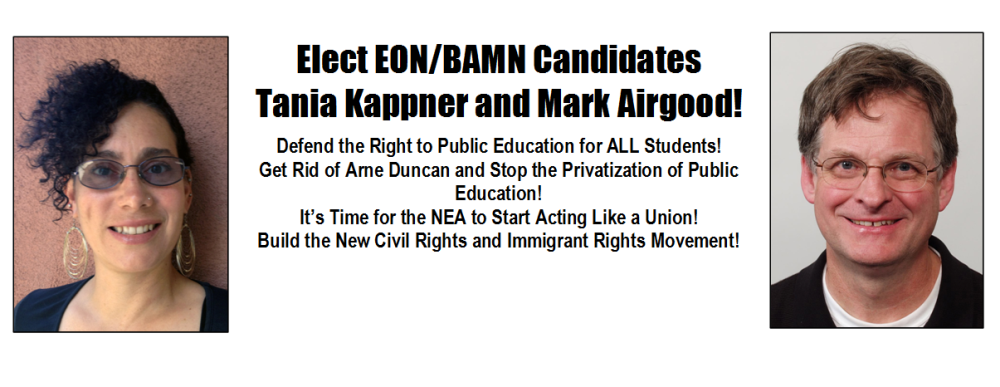 BAMN runs for leadership of national teachers union